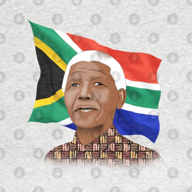 Nelson Mandela by Elcaiman7